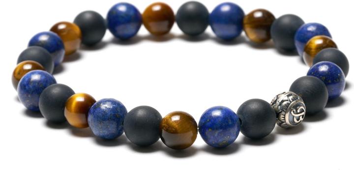 Produktbild Balibay Keyro (20.50 cm, Onyx, Tigerauge, Edelstein, Lapislazuli, 14 Karat Gold)