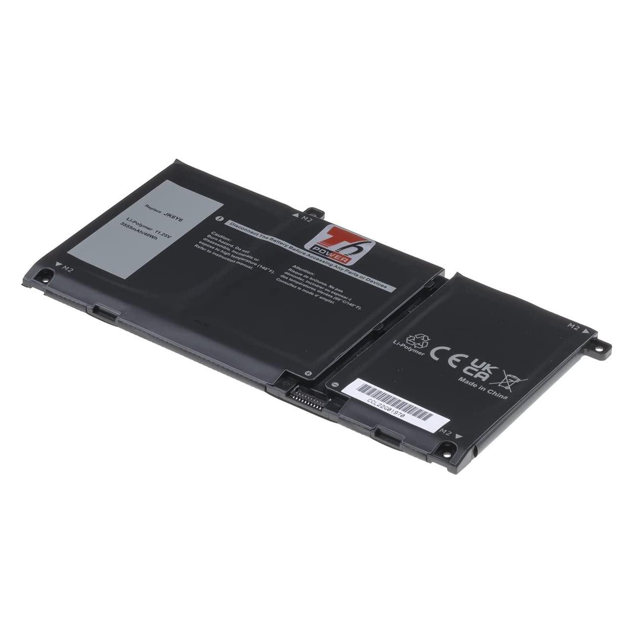 Dell Baterie T6 Power Latitude 3410, 3510, Inspiron 5501, Vostro 5401,,, 3cell, Li-pol (3 Zellen, 35