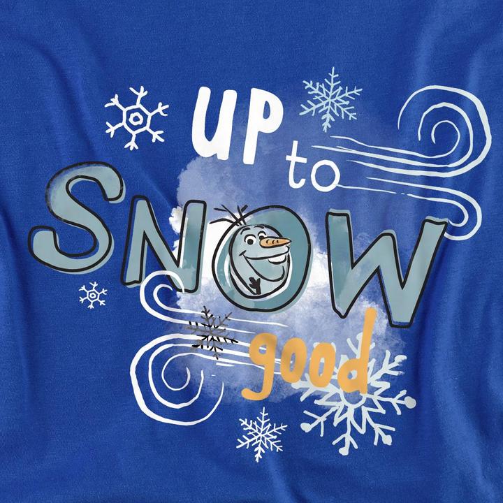 Actual product image Disney Frozen Unisex Adult Up To Snow Good Olaf T-Shirt (XXL)