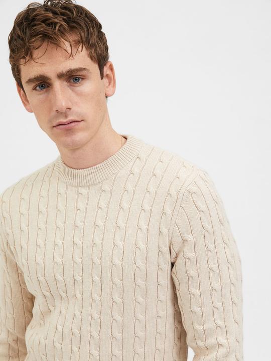 Produktbild Selected Homme Zopfstrick Strickpullover (XL)