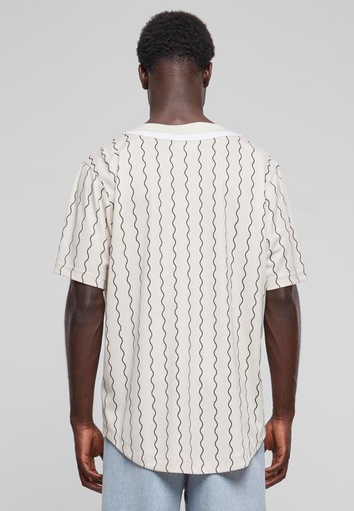 Produktbild Karl Kani KM233-014-1 KK Varsity Ziczac Pinstripe Baseball Shirt (M)