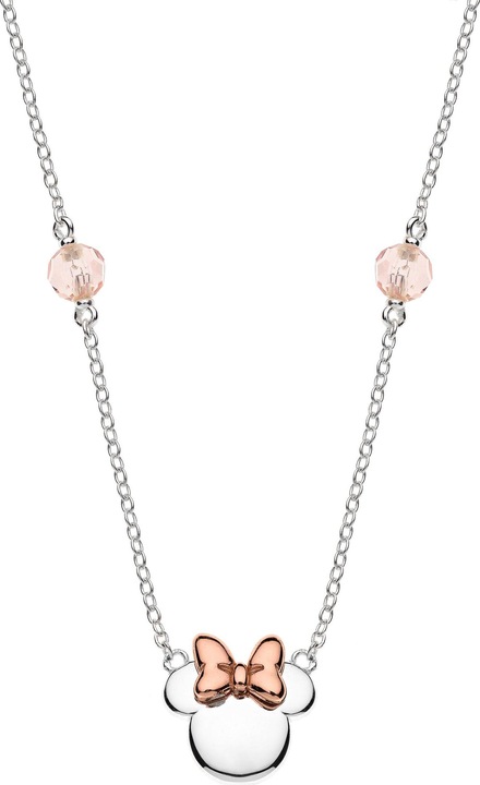 Disney Halskette Minnie Mouse, 925 Sterling Silber (925er Silber, 35 - 40.5 cm)