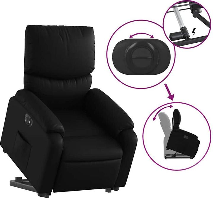 Image du produit vidaXL Relaxsessel mit Aufstehhilfe