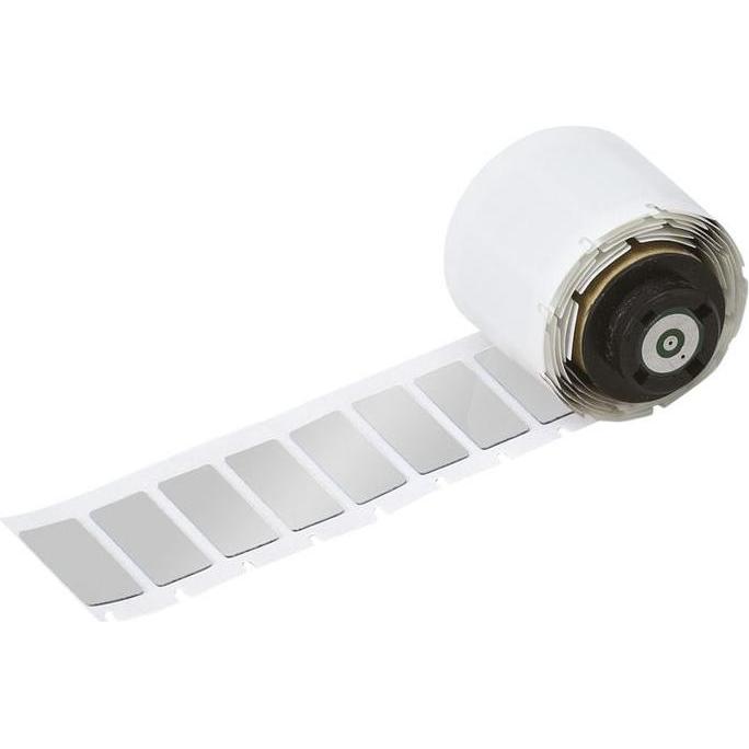 Brady, Etiketten, M7-8-7593-SL, EPREP, Polyester, Silber, glänzend, 48.00 x 19.00 mm, permanent (125 E.)