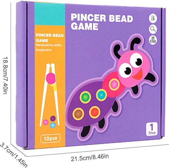 Immagine prodotto Activity Board Perline a clip classificazione dei colori abbinamento giocattolo bambini logica concentrazione
