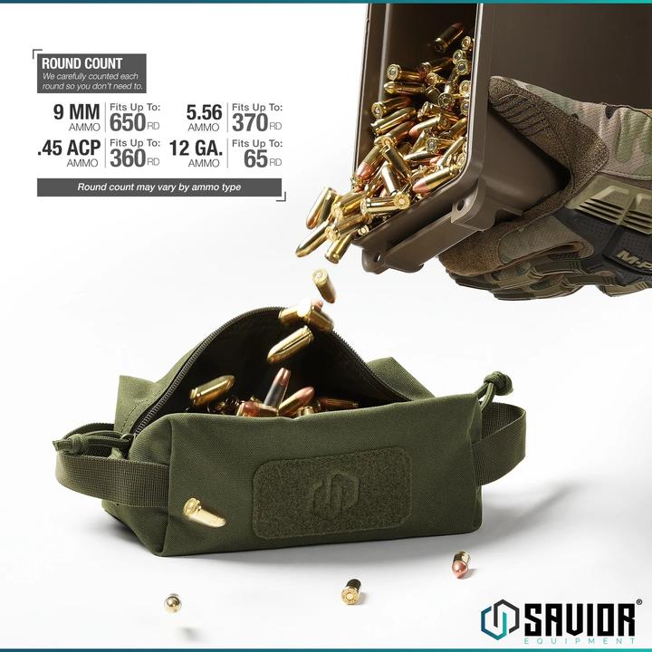 Produktbild Savior Equipment Loose Sac - Soft Ammo Carrier - 4 Pack
