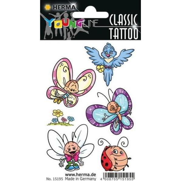 Magni Classic Tattoo Colour Schmetterling and Friends