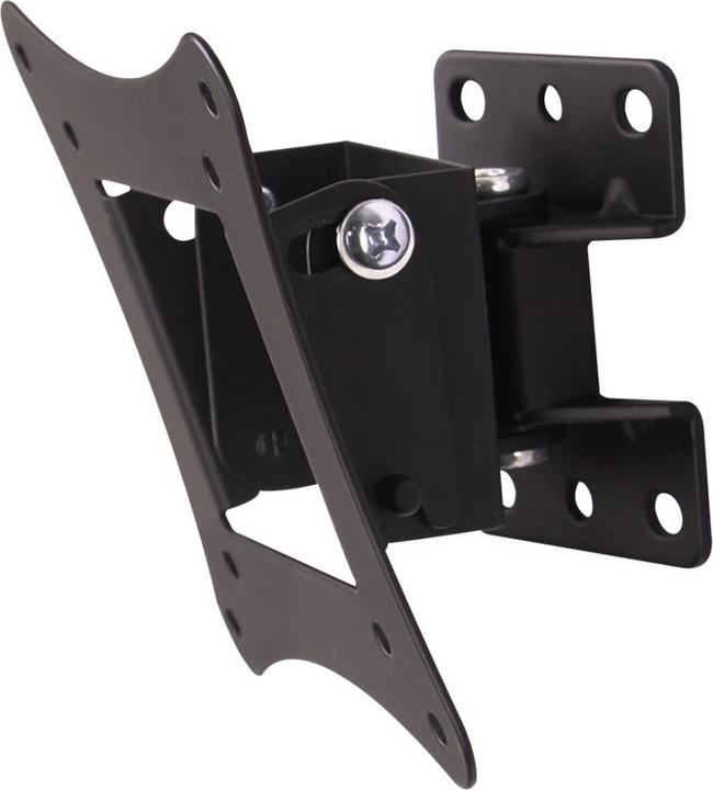 Techly Pince pour téléviseur LCD - noir - Taille d'écran : 33-76.2 cm (13"-30") (Mur, 15 kg, 13" - 30")