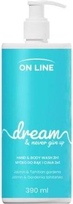 Image du produit Romantic Professional ON LINE 390ml Savon liquide Emotions pour les mains/le corps Dreams 090 (Savon liquide, 390 ml)