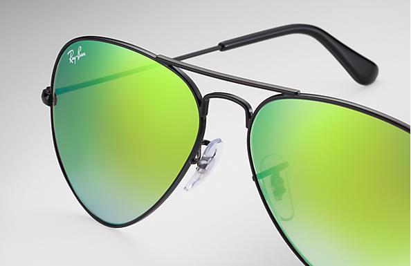 Actual product image Ray Ban Aviator Flash Lanses