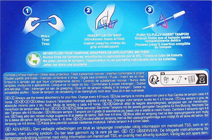 Image du produit Tampax tampons Compak Super Plus (18 x, Large)