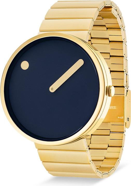 Immagine prodotto Picto 43318-2920 Midnight Blue Unisex 40mm 5ATM (Orologio da polso analogico, 40 mm)