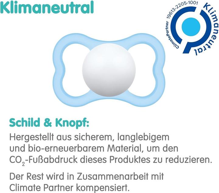 Actual product image MAM Air silicone dummy, 2 pieces, 6-16 months (2 x, 6 - 16 M.)