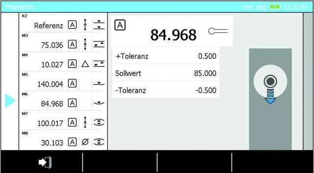 Actual product image Tesa Technology Digital height measuring device MICRO-HITE including control panel