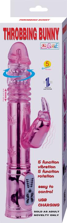 Image du produit Baile Vibrateur pour lapins "Throbbing Bunny Rotation".