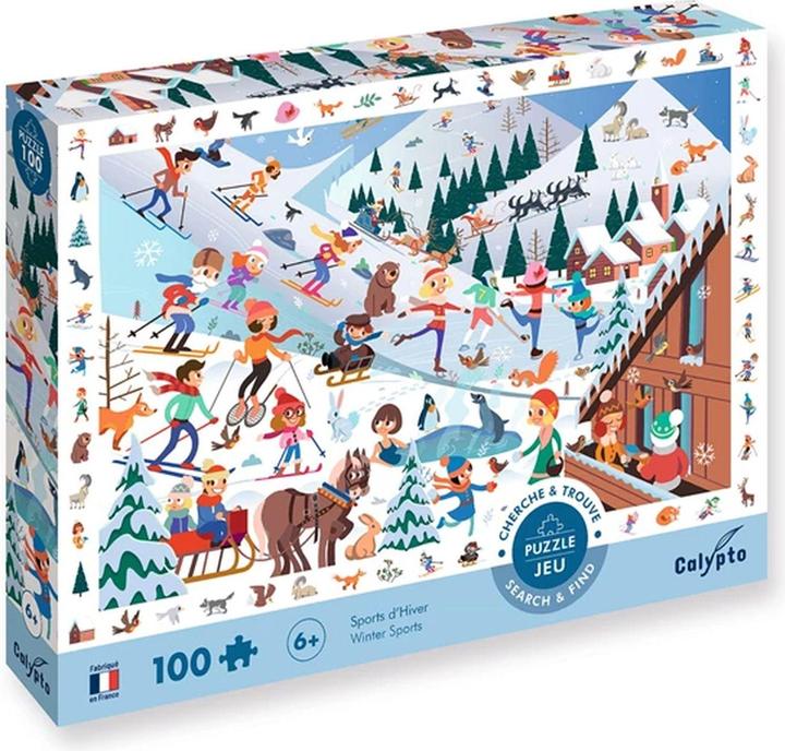 Productafbeelding Calypto Wintersport 100 XL Teile Puzzle (100 onderdelen)