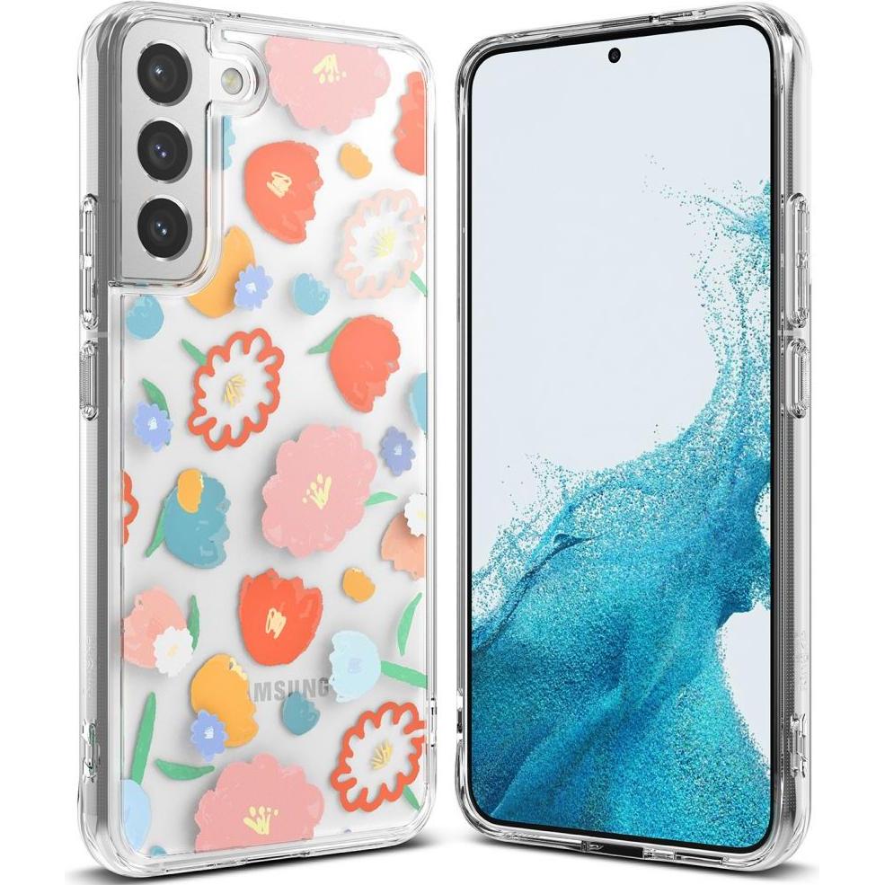 Ringke Fusion Design Armored Case Cover with Gel Frame for Samsung Galaxy S22 + (S22 Plus) Clear (Fl (Samsung Galaxy S22...