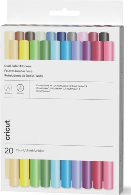 Cricut Ultimate Dual Sided Marker Set (20pcs) (20 x)