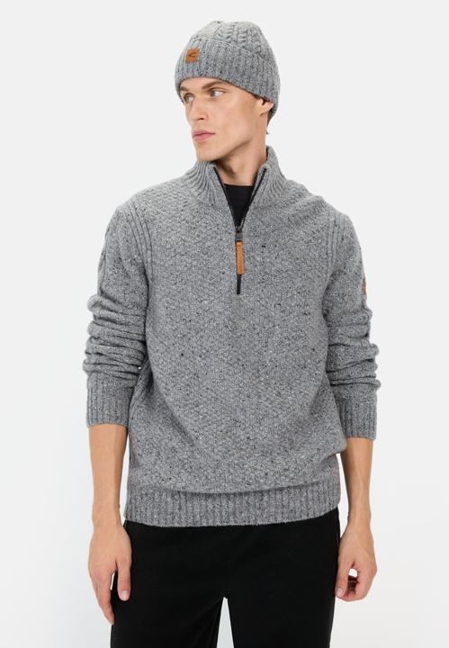 Produktbild Camel Active Strickpullover mit Troyer-Kragen (3XL)