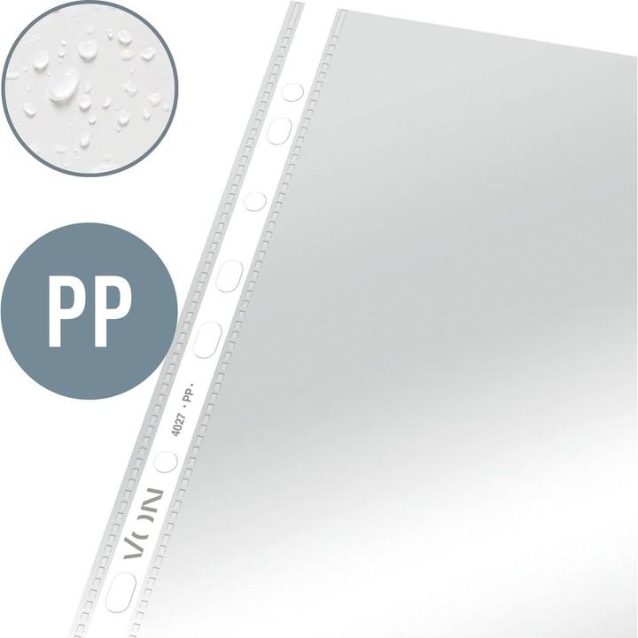 Actual product image von Transparent cover, 50 pieces (A4, 50 x)