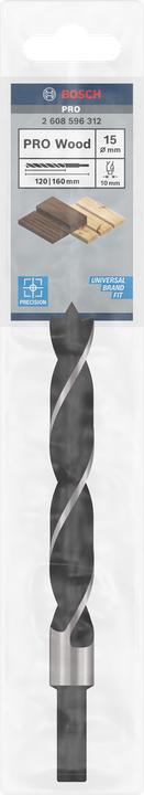 Produktbild Bosch Professional Zubehör Holzspiralbohrer Standard, 15 x 100 x 160 mm, d 10 mm (10 mm)