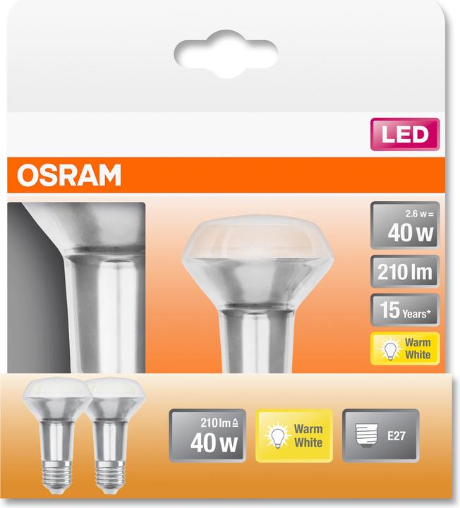 Actual product image Osram Star (E27, 2.60 W, 210 lm, 3 x, F)