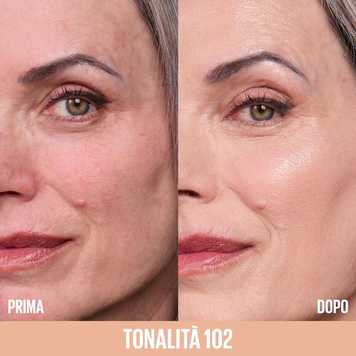 Actual product image Maybelline New York Lifter Plump & Glow Foundation All Day Wear (102)