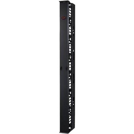 Thumbnail - APC Vertical Cable Manager CDX 84Zoll x 6Zoll Wide Single-Sided, Serverschrank Zubehör, Schwarz
