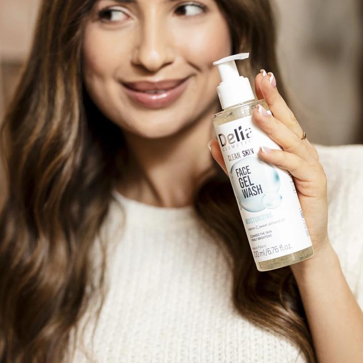 Actual product image Delia Cosmetics Clean Skin - Hydrating Face Cleanser (Cleansing gel, 200 ml)