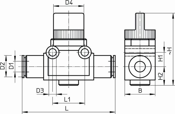 Produktbild Festo 3/2 Shut-off Valve 8mm Push-in