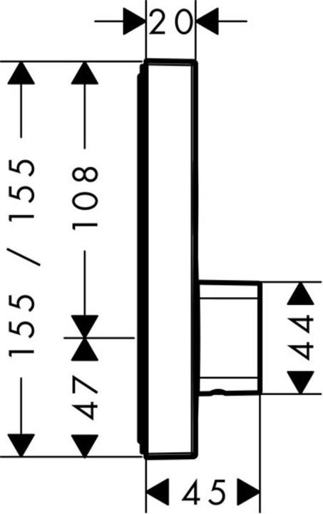 Produktbild hansgrohe ShowerSelect Chrom