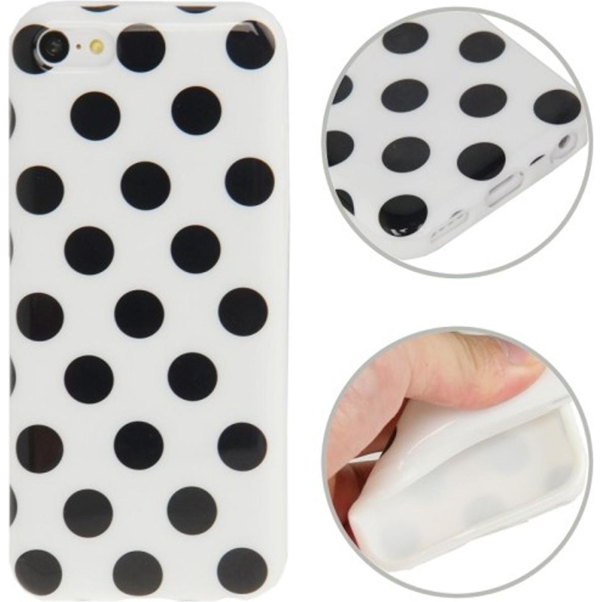 König Design Schutzhülle für Handy iPhone 5c (Apple iPhone 5c), Smartphone Hülle, Weiss