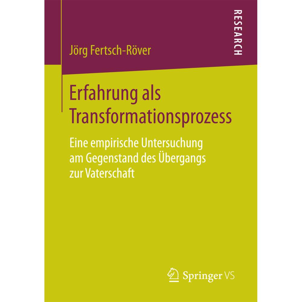 Erfahrung als Transformationsprozess, Fachbücher von Jörg Fertsch-Röver