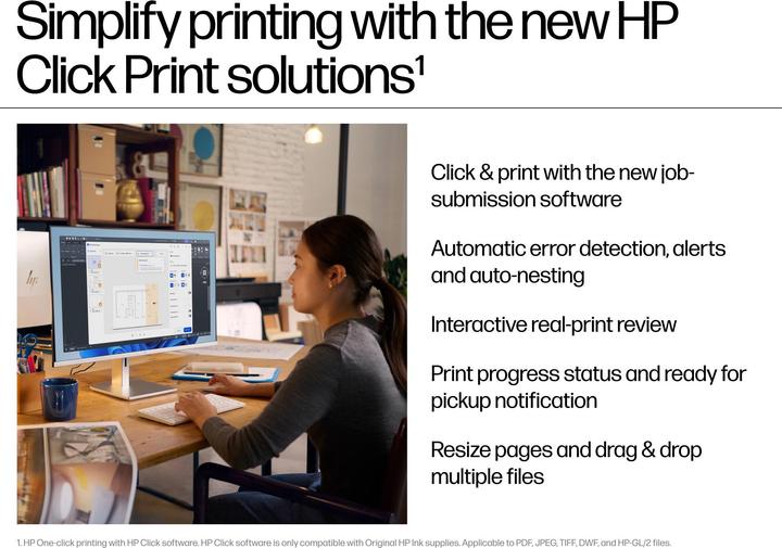 Produktbild HP DesignJet T870 24-in Printer (Farbe)