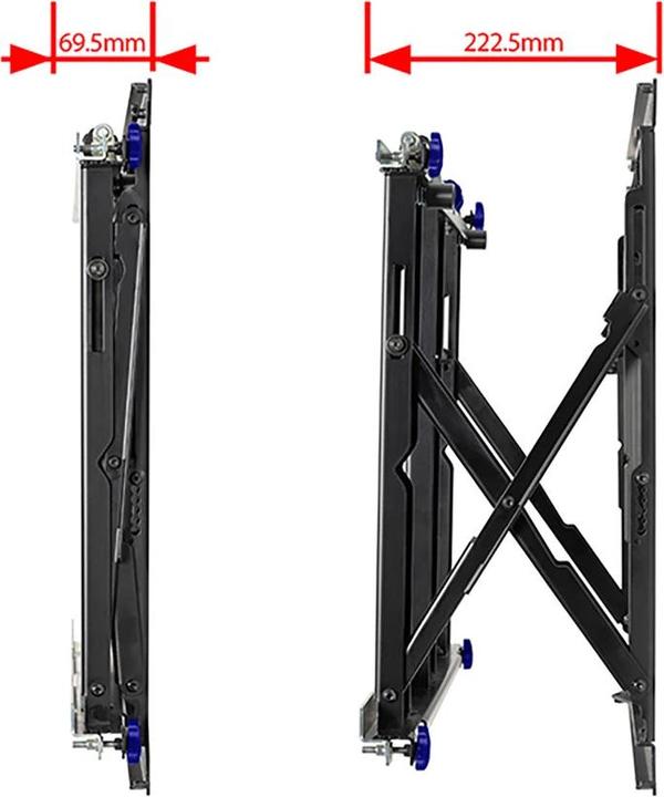 Image du produit b-tech BT8312 - 50 kg - 106,7 cm (42 pouces) - 177,8 cm (70 pouces) - 200 x 100 mm - 400 x (Mur, 50 kg, 42" - 70")