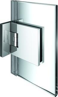 Actual product image Pauli+Sohn Shower swing door hinges FLAMEA+ 8134
