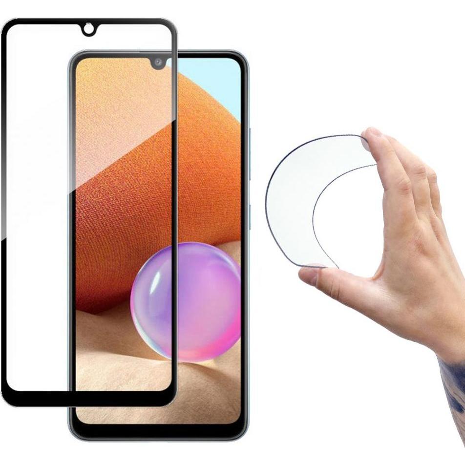 Wozinsky Full Cover Flexi Nano Glass Hybrid Screen Protector with frame for Samsung Galaxy A42 5G tr (1 Stück, Samsung G...