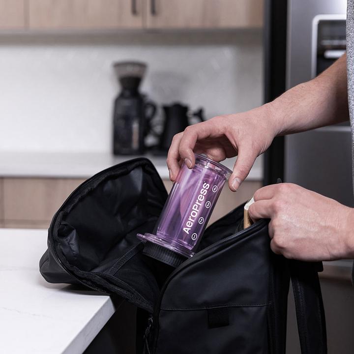 Image du produit Aeropress Clear Purple - Lila Kaffeemaschine