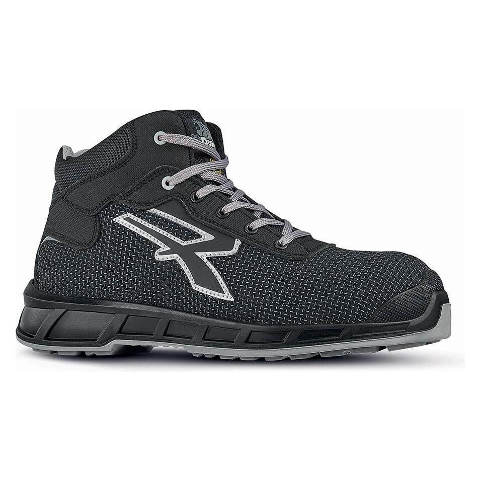 U-Power, Werkschoenen, Veiligheidslaarzen Morrison Gr.45 Zwart-grijs S3 Ci Src Esd EN20345 Putek Plus (S3, 45)
