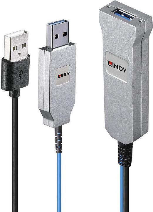 Image du produit Lindy Câble Fibre Optique USB 3.0 (30 m, USB 3.2 Gen 1)