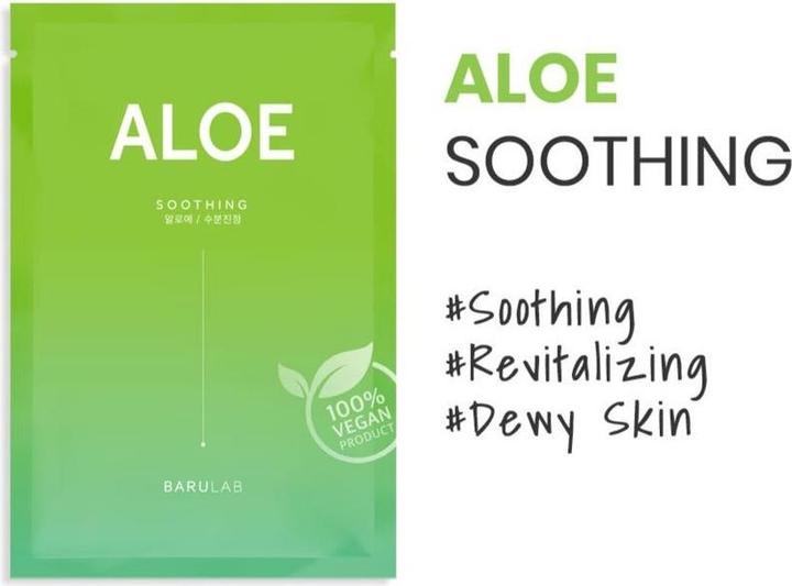 Produktbild Barulab The clean vegan mask - Aloe (20 ml)
