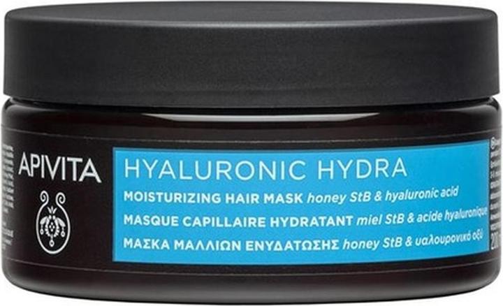 Apivita Hyaluronic Hydra Hair Mask For Hydration With Honey Stb And Hyaluronic Acid 200ml (200 ml)