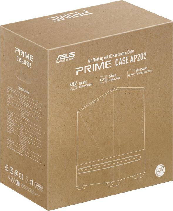 Productafbeelding ASUS Prime Ap202 Tg Argb Zwart