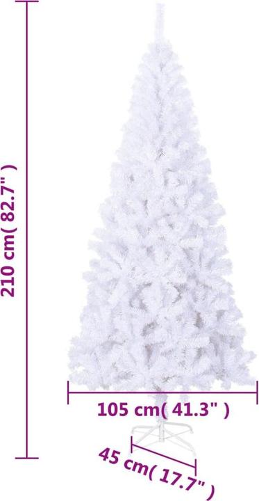 Produktbild vidaXL Weihnachtsbaum (210 cm)