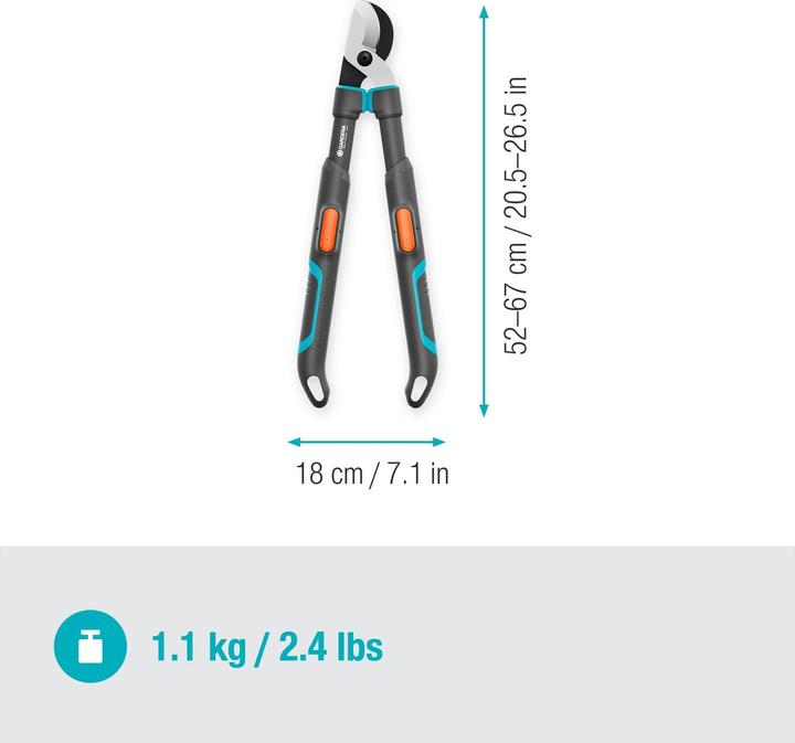 Actual product image Gardena Astschere TeleCut pro S