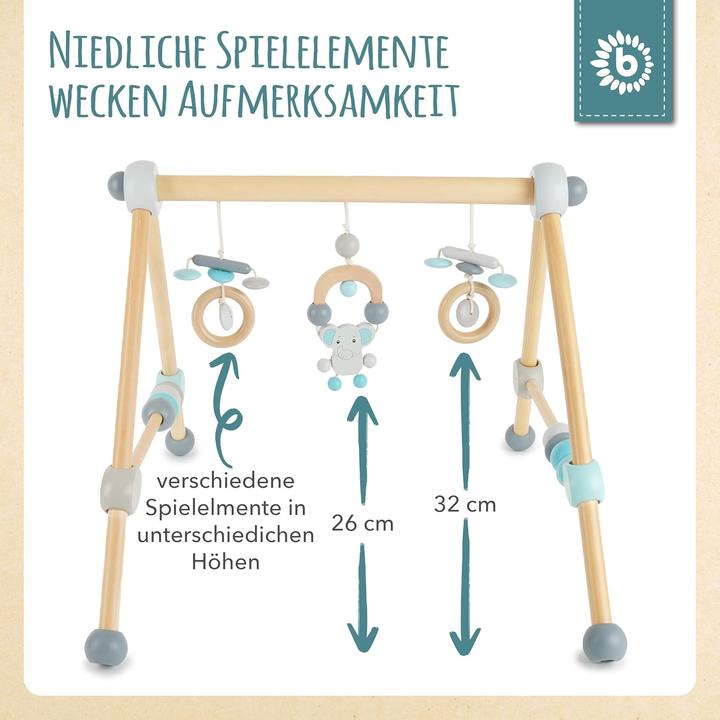 Immagine prodotto Bieco Imbracatura Play Blu/Grigio pastello