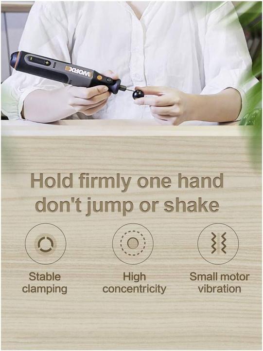 Actual product image Worx Graviergerät inkl. Koffer, inkl. Ladekabel 8 V