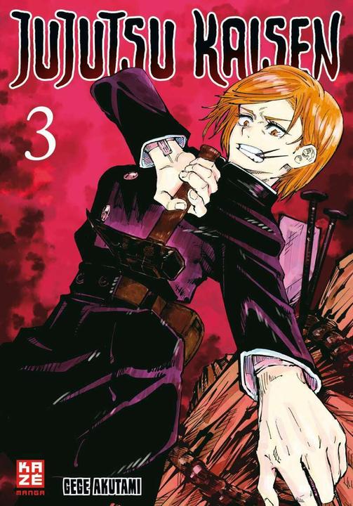 Actual product image Jujutsu Kaisen – Band 3 (German, Gege Acutami, 2020)