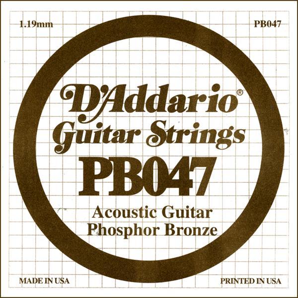 Produktbild D'Addario Pb047 (1x, Gitarre, 0.05")