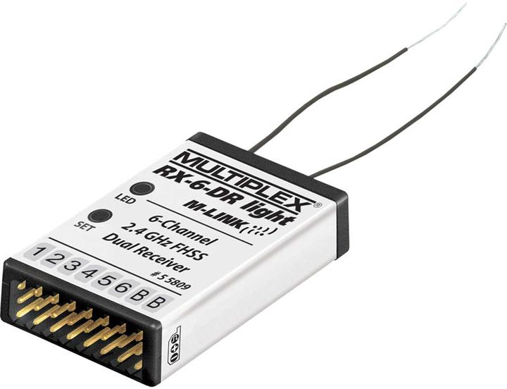 Multiplex Empfänger RX-6-DR light 2.4 GHz M-LINK